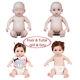 Reborn Doll Silicone Baby Toy Companion Boy Girl 47 Cm Kids Gift Newborn Baby