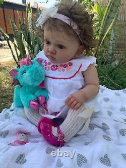 Reborn Doll With Clothes And Accessories, Girls Baby Doll Handmade New
