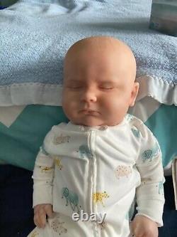 Reborn Doll realborn Joseph 3 month asleep (Used doll)
