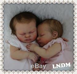 Reborn Doll, twins baby girls, Prototype Lexi & Evie, Nikki Johnston