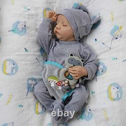 Reborn Dolls Boy 17 Inches Handmade Washable Reborn Babies Soft Vinyl