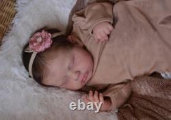 Reborn Dolls Twins Girls 20in Real Life Newborn Baby Doll Full Silicone Vinyl