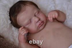 Reborn Dolls Twins Girls 20in Real Life Newborn Baby Doll Full Silicone Vinyl