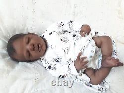 Reborn Ethnic Preemie Baby Doll Zendric, Dawn McLeod