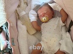 Reborn Fake Baby Lifelike Movie style Doll art newborn Serah Adrie Stoete real