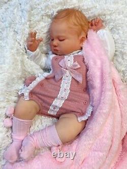 Reborn Girl Baby June 7 Months Asleep 3d Scan Of Real Baby