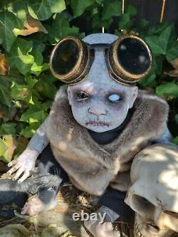 Reborn Horror Big Baby 22 Demon Doll Haunt Ghost Walking Dead STEAMPUNK ZOMBIE