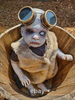 Reborn Horror Big Baby 22 Demon Doll Haunt Ghost Walking Dead STEAMPUNK ZOMBIE