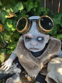 Reborn Horror Big Baby 22 Demon Doll Haunt Ghost Walking Dead STEAMPUNK ZOMBIE