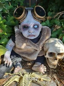 Reborn Horror Big Baby 22 Demon Doll Haunt Ghost Walking Dead STEAMPUNK ZOMBIE