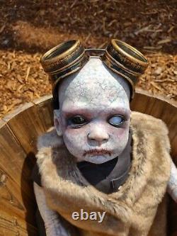 Reborn Horror Big Baby 22 Demon Doll Haunt Ghost Walking Dead STEAMPUNK ZOMBIE