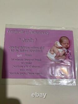 Reborn Jordis By Sabine Altenkirch Baby Doll Genuine With COA