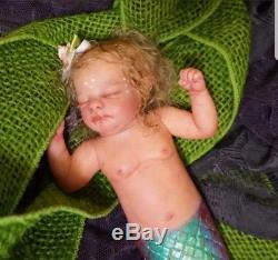 Reborn Mermaid Baby Doll LTD of 250 by Shawna Clymer! Fantasy Reborn Doll