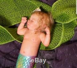 Reborn Mermaid Baby Doll LTD of 250 by Shawna Clymer! Fantasy Reborn Doll