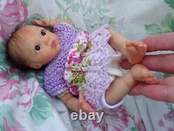 Reborn Nessa MINI BABY GIRL 10 1lb Marita Winters JosyNN Josy Newborn Nursery