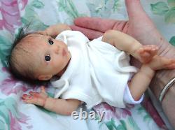 Reborn Nessa MINI BABY GIRL 10 1lb Marita Winters JosyNN Josy Newborn Nursery