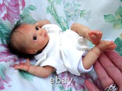 Reborn Nessa MINI BABY GIRL 10 1lb Marita Winters JosyNN Josy Newborn Nursery