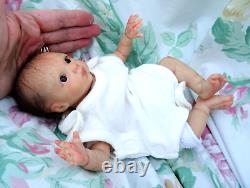 Reborn Nessa MINI BABY GIRL 10 1lb Marita Winters JosyNN Josy Newborn Nursery