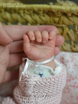 Reborn Noah Prototype by Linde Scherer Baby Doll