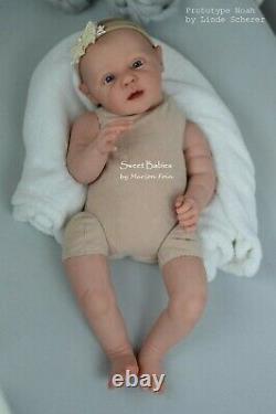 Reborn Noah Prototype by Linde Scherer Baby Doll