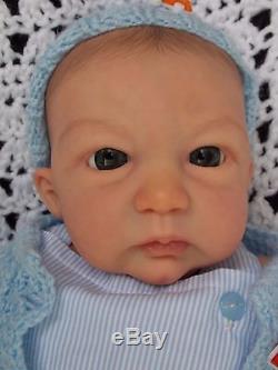 Reborn PROTOTYPE Lennox by Iris Klement Newborn Baby Boy Doll Resell