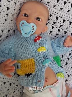 Reborn PROTOTYPE Lennox by Iris Klement Newborn Baby Boy Doll Resell