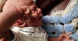 Reborn Partial Silicone Baby 19 Newborn Crying Baby By MELANIE GEBHARDT