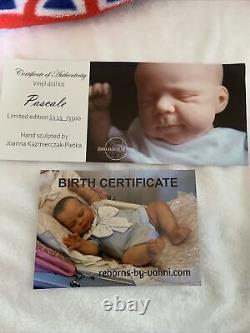 Reborn Pascale Baby Skulpt By Joanna Kazmierczak -realistic! Coa -ltd Edt