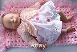 Reborn Preemie Baby Girl Faith By Josy Nursery Unused Since Purchase 17