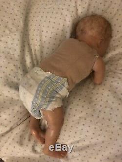 Reborn Preemie Doll 18 Realborn Ashley Asleep by Bountiful Baby