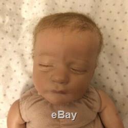 Reborn Preemie Doll 18 Realborn Ashley Asleep by Bountiful Baby