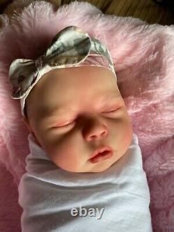 Reborn Realborn Baby Girl Dustin Sculpt Made From 3d Scan Of A Real Baby