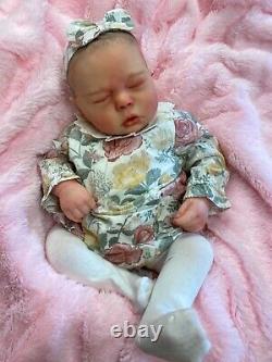 Reborn Realborn Baby Girl Dustin Sculpt Made From 3d Scan Of A Real Baby