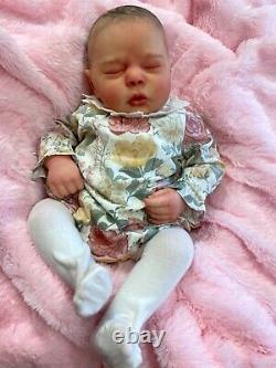 Reborn Realborn Baby Girl Dustin Sculpt Made From 3d Scan Of A Real Baby