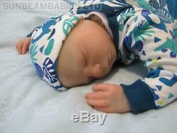 Reborn Realborn Doll 20 Baby Boy Was Emma With Coa, By Dan Sunbeambabies