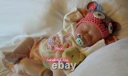 Reborn Reallife Baby Girl BS von U. L Krautter Babypuppe Puppe