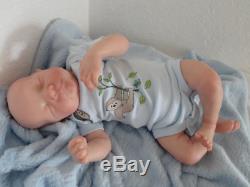 Reborn Sleeping Baby Boy Doll, Limited Ed. Levi By Bonnie Brown