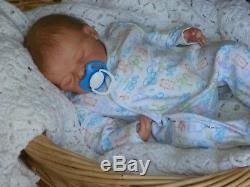 Reborn Sleeping Baby Boy, Steven, Doll