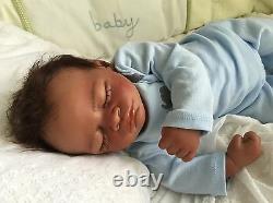 Reborn Sleeping Biracial Ashia- Therapy for Alzheimer's, Kids & Special Needs