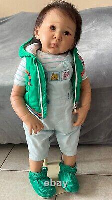 Reborn Toddler Adrie Stoete Iris boy toddler 29 10lb 8oz