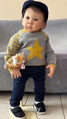 Reborn Toddler Adrie Stoete Iris boy toddler 29 10lb 8oz