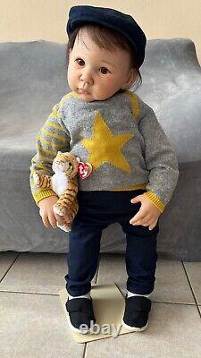 Reborn Toddler Adrie Stoete Iris boy toddler 29 10lb 8oz