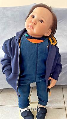 Reborn Toddler Adrie Stoete Iris boy toddler 29 10lb 8oz