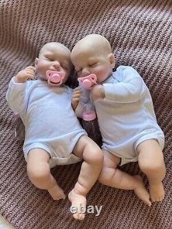 Reborn Twins- Baby Dolls Soft Cloth Body Newborn twins Baby
