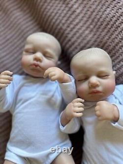 Reborn Twins- Baby Dolls Soft Cloth Body Newborn twins Baby