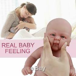 Reborn Vollence Full Body Boy Baby Doll Realistic Silicone Soft Handmade NEW