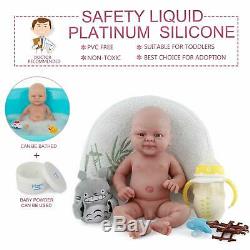 Reborn Vollence Full Body Boy Baby Doll Realistic Silicone Soft Handmade NEW