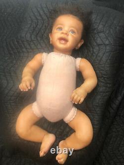 Reborn Yannick Limited Edition 22 Bi-Racial Baby Doll By Natali Blick