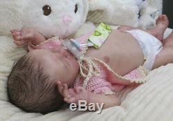 Reborn art doll Luise from the limited edition sculpt by Karola Wegerich