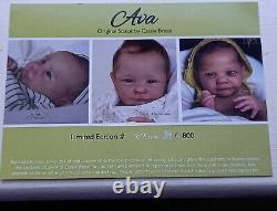 Reborn baby Ava by Cassie Brace with COA